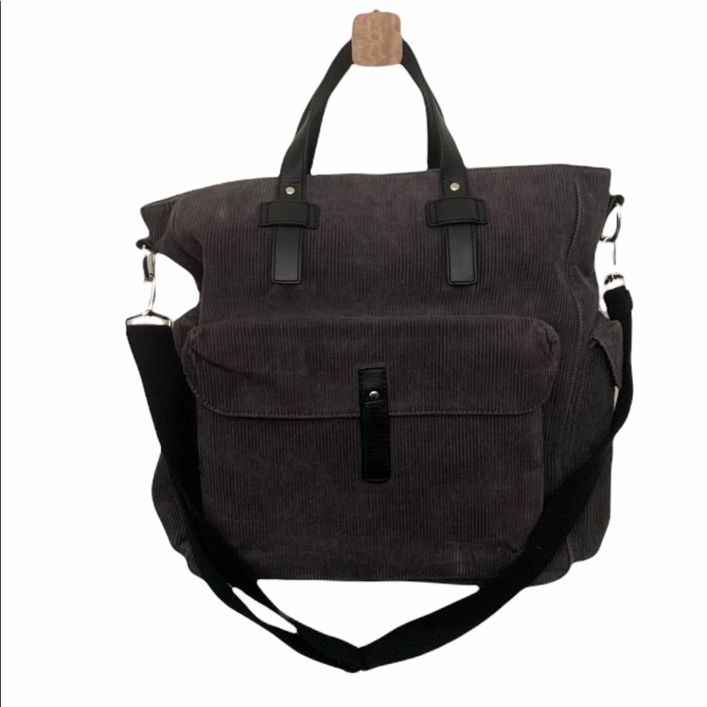 Leonello Borghi corduroy tote